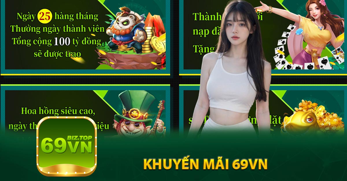 Khuyến mãi hot hòn họt tại 69vn